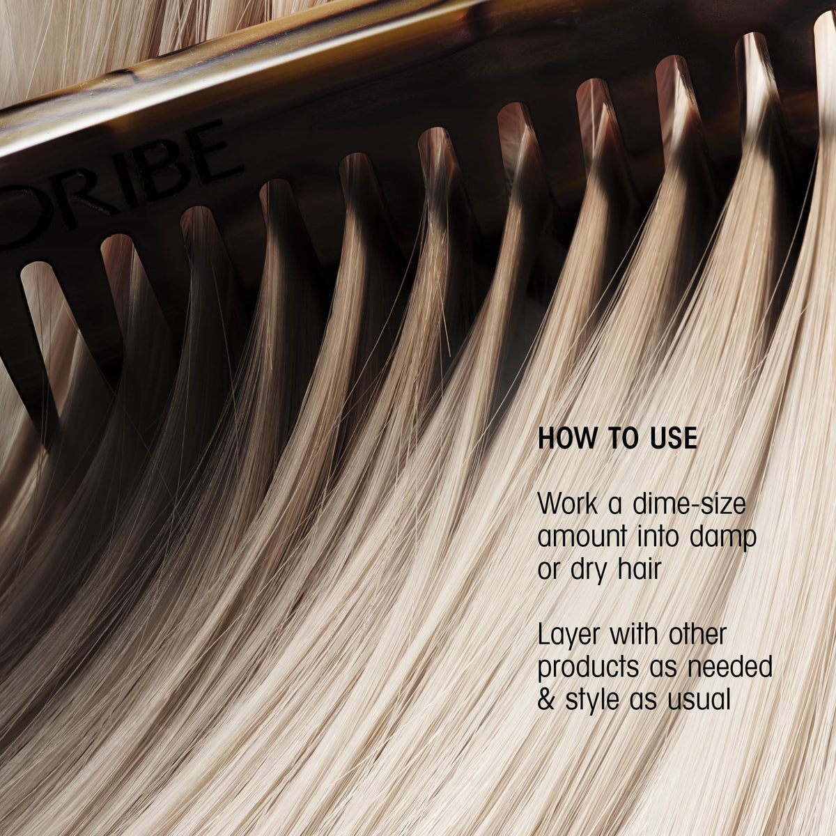 Black Oribe Hair Alchemy Treatment Serum - Strengthens Fragile, Weak Hair - 2.5oz