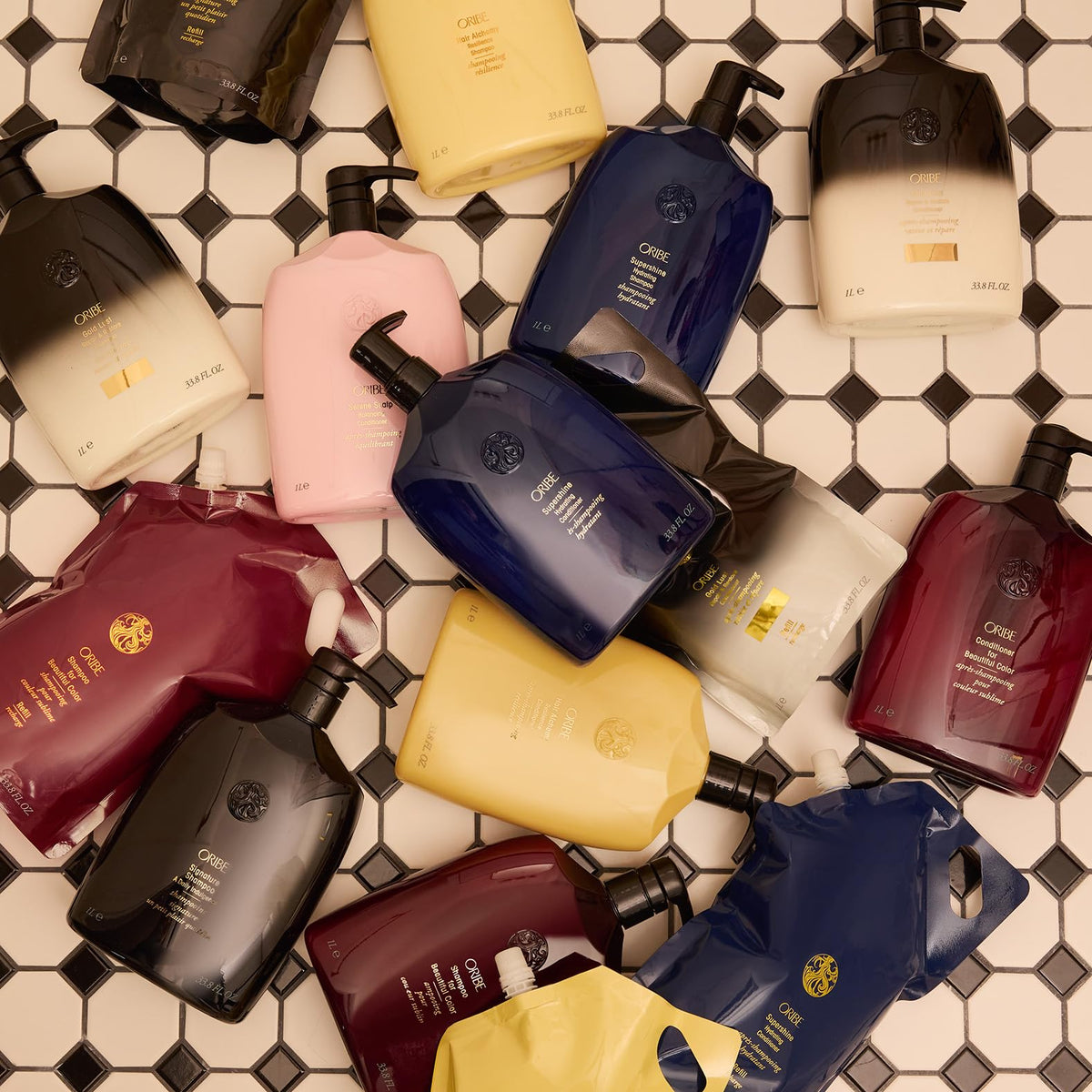 Wheat Oribe Shampoo For Beautiful Color Liter Refill - Extends & Protects Color