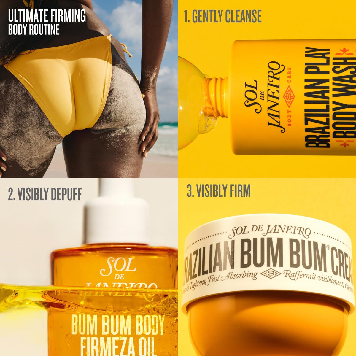 Gold Sol de Janeiro Bum Bum Firmeza Body Oil - Stretch Mark Oil