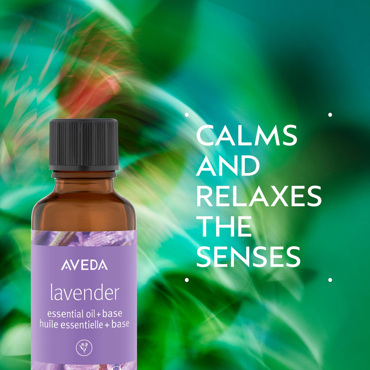 Sea Green Aveda Lavender Essential Oil + Base | Calming Aroma | For Body & Bath, 1 Fl Oz