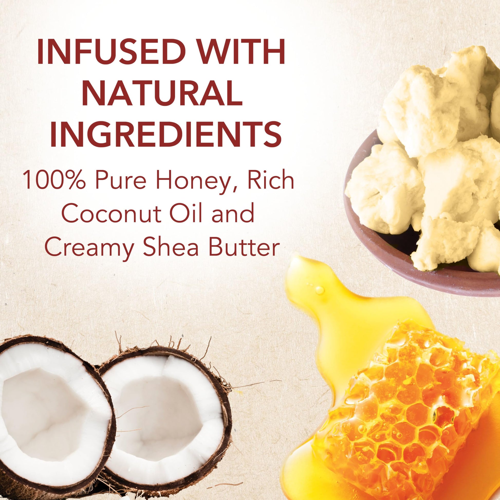 White Smoke Creme of Nature Pure Honey Define Shrinkage Defense Curl Activator, Moisture-Rich Formula with Coconut Oil & Shea Butter, For Dry, Dehydrated Hair 10.5 oz