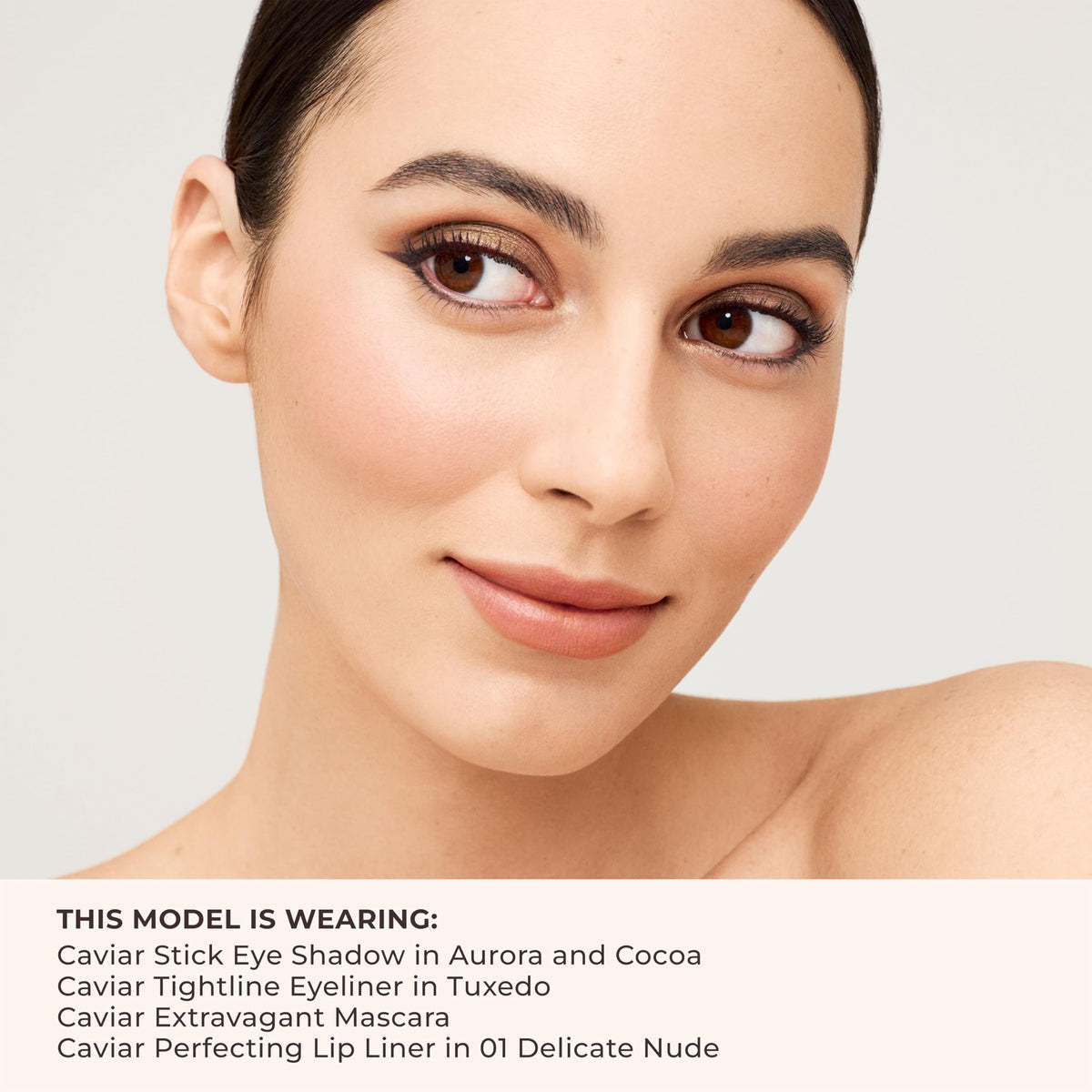 Lavender Laura Mercier Caviar Extravagant Mascara, Intense Black, 0.29 oz