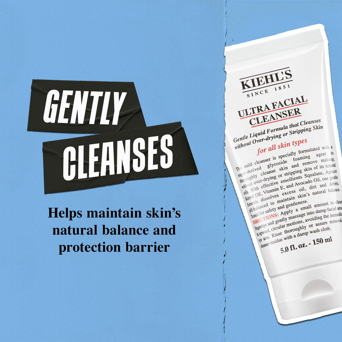 Cornflower Blue Kiehl's - Ultra Facial Cleanser