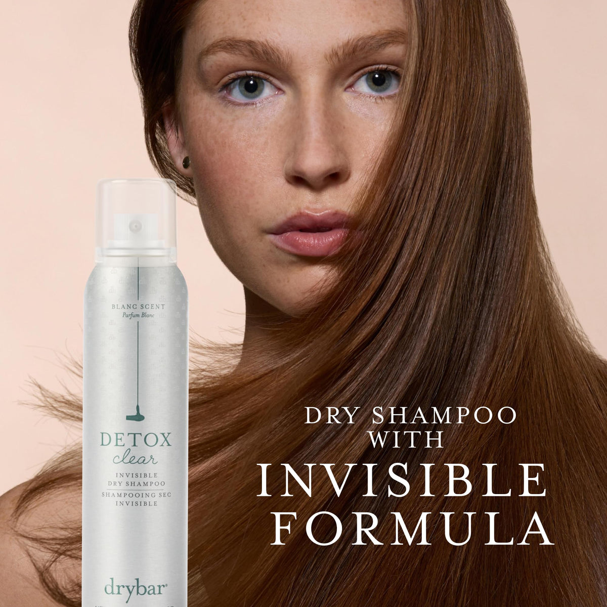 Dark Slate Gray Drybar Detox Clear Invisible Dry Shampoo Spray, Blanc Scent, 3.8 oz