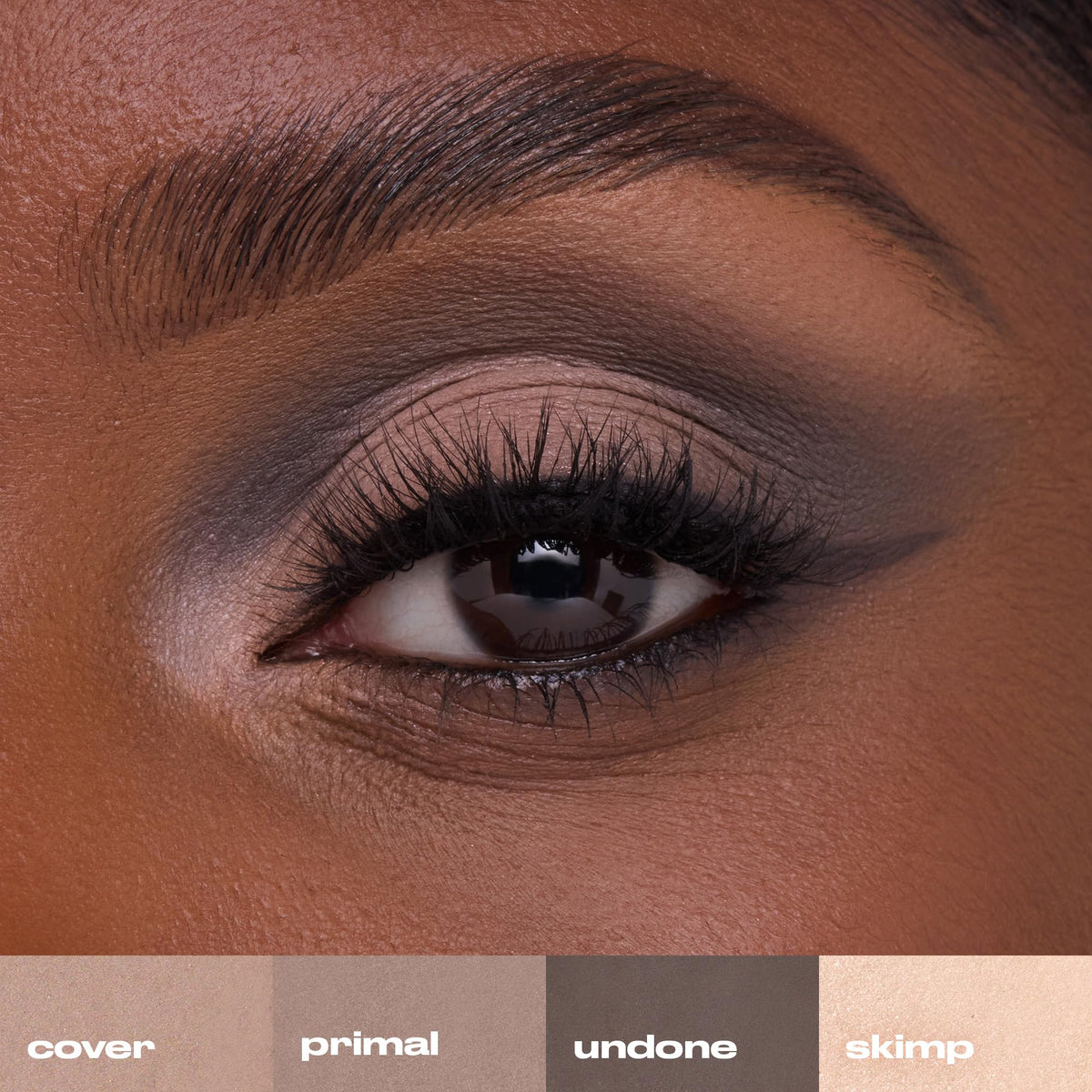Saddle Brown Urban Decay Naked2 Basics Matte Eyeshadow Palette - 6 Cool Neutral Shadows