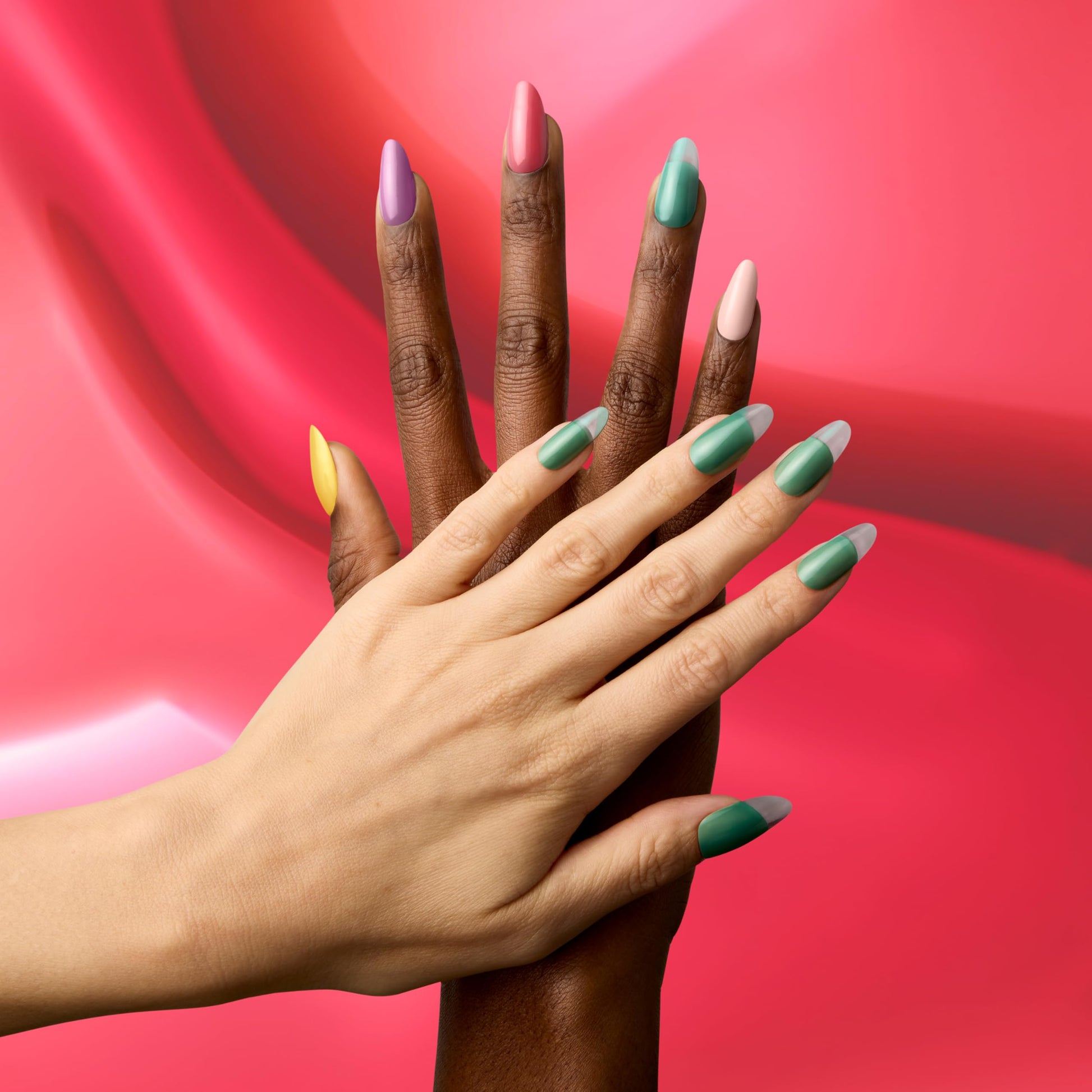 Salmon OPI Nail Lacquer 4PC Mini Pack | 4 Crème Summer Shades, Chip Resistant Nail Polish Gift Set | Make 'Em Jelly! Collection | Summer 2025