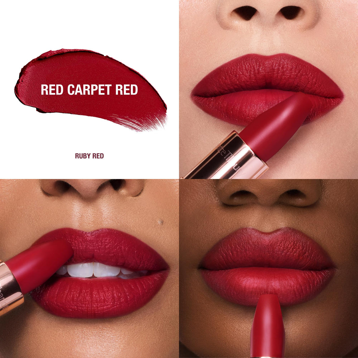 White Smoke Charlotte Tilbury Matte Revolution Lipstick - Long Lasting, Hydrating