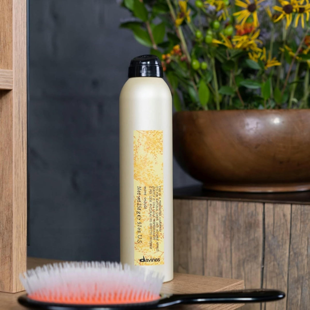 Dark Slate Gray Davines This Is A Perfecting Hairspray