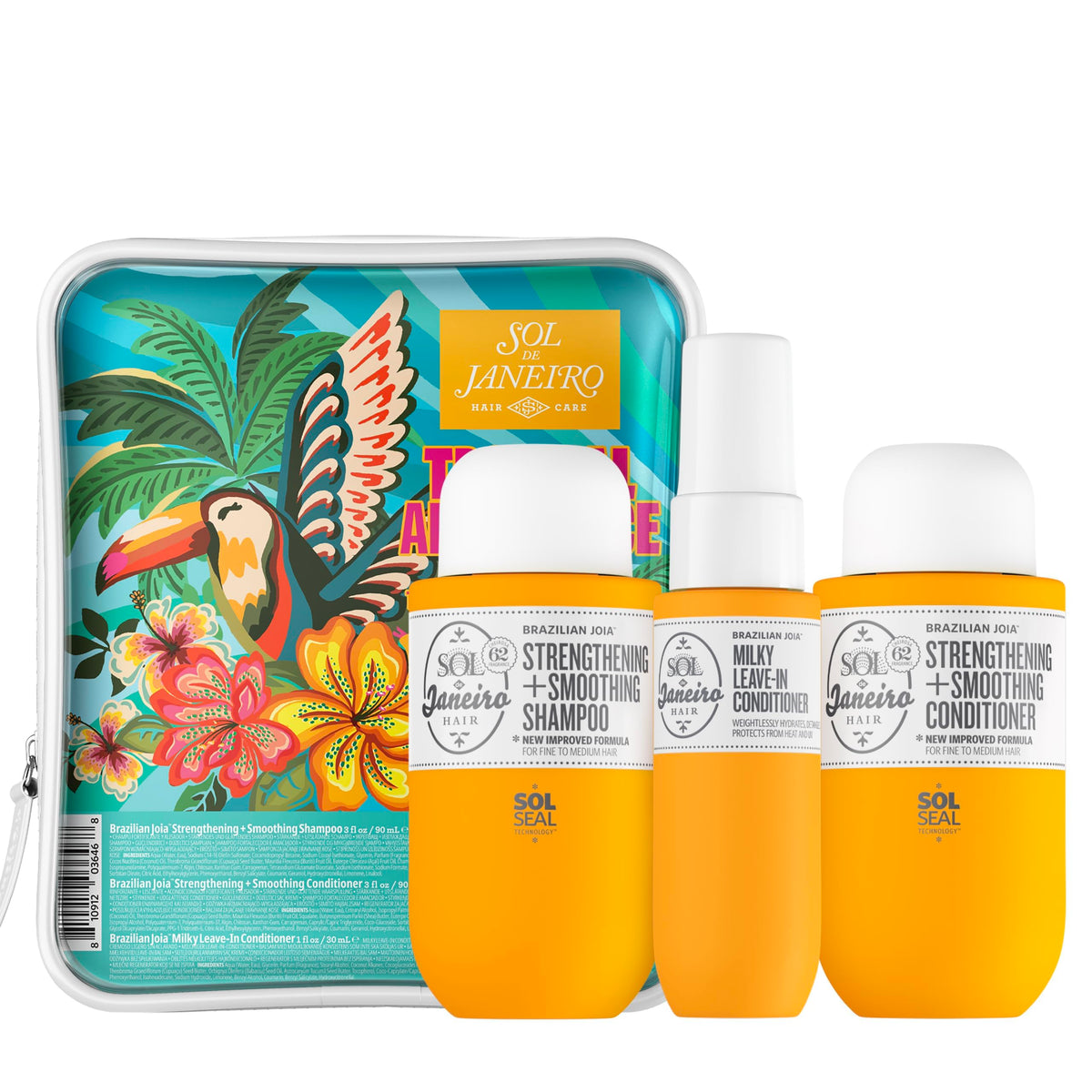 White Smoke Sol de Janeiro Tropical Abundance Hair Repair Trio Jet Set