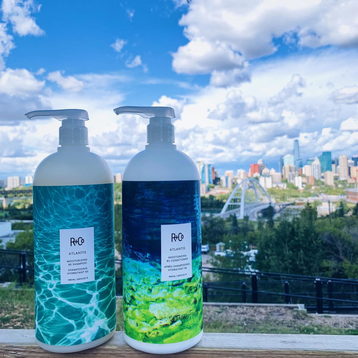 Lavender R+Co ATLANTIS Moisturizing B5 Shampoo, 33.8 Oz