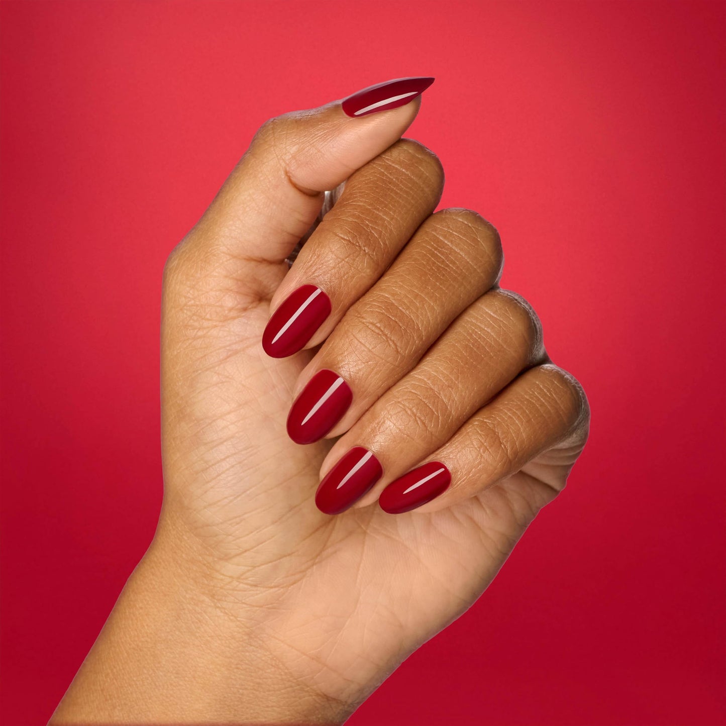 Firebrick OPI Nail Lacquer Duo Pack - Goodie as Gold & Feelin' Candy Cane | 2pc Golden Shimmer and Burgundy Red Chip Resistant Nail Polish | Amazon Exclusive | Holiday Shades 2025