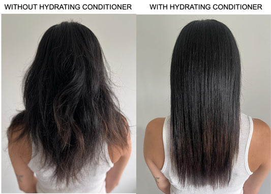 Black Alcôve - Hydrating Conditioner - Moisturizing & Nourishing - Helps hydrate Damaged Hair - Anti-frizz properties - Lightweight Formula - Made with Argan Oil - Color Safe - Sulfate Free - Vegan - 10.1oz