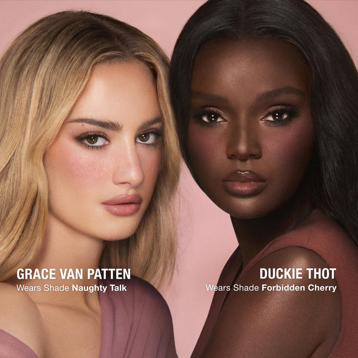 Black Charlotte Tilbury Airbrush Flawless Blush Blur - Powder Color for Cheeks