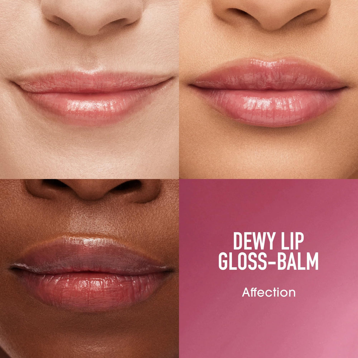 Saddle Brown bareMinerals Dewy Lip Gloss-Balm, 0.1 oz