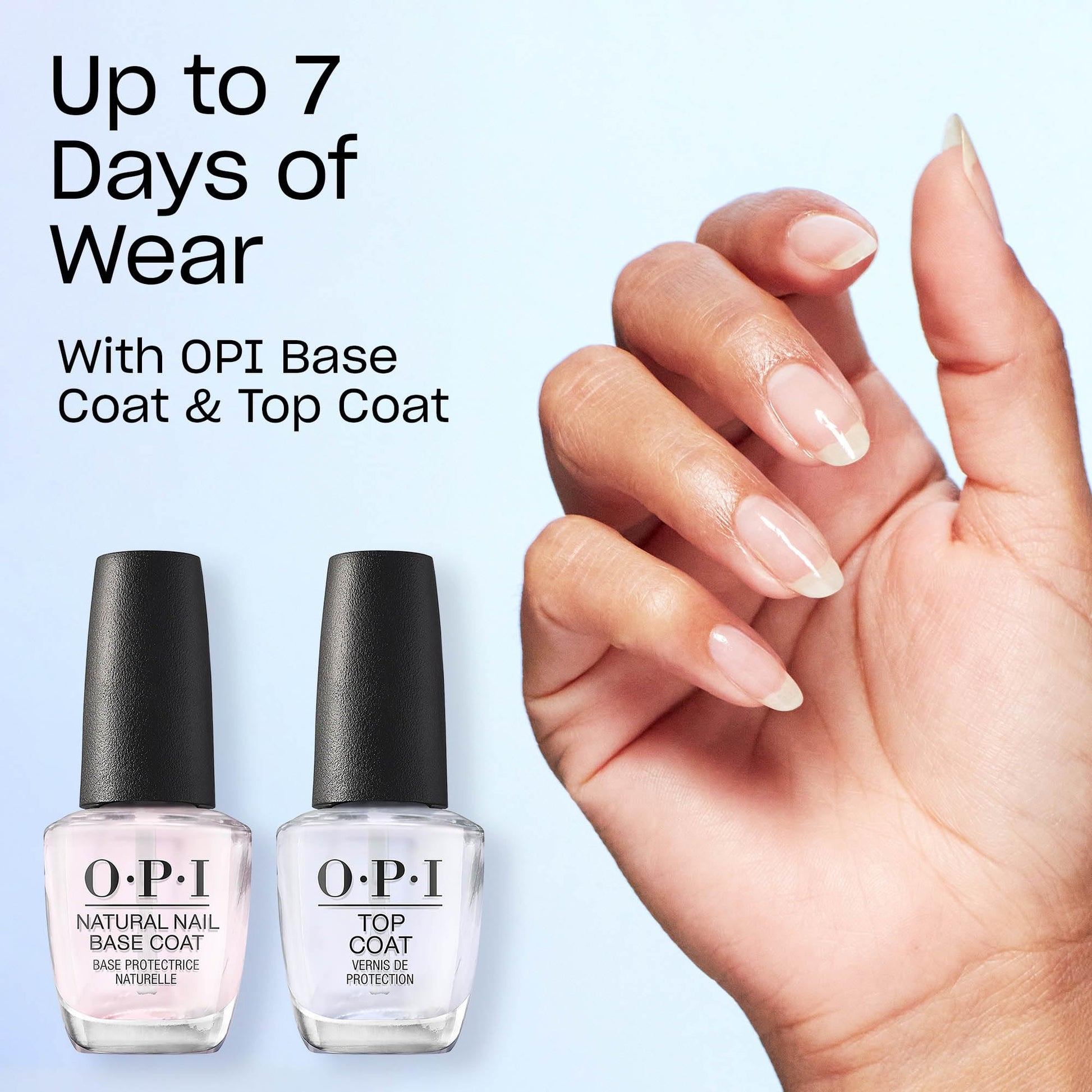 Alice Blue OPI Nail Lacquer Icons 45th Anniversary 4PC Mini Pack | 4 Crème Iconic Shades, Chip Resistant Nail Polish Gift Set | Funny Bunny, Bubble Bath, Big Apple Red, & Lincoln Park After Dark