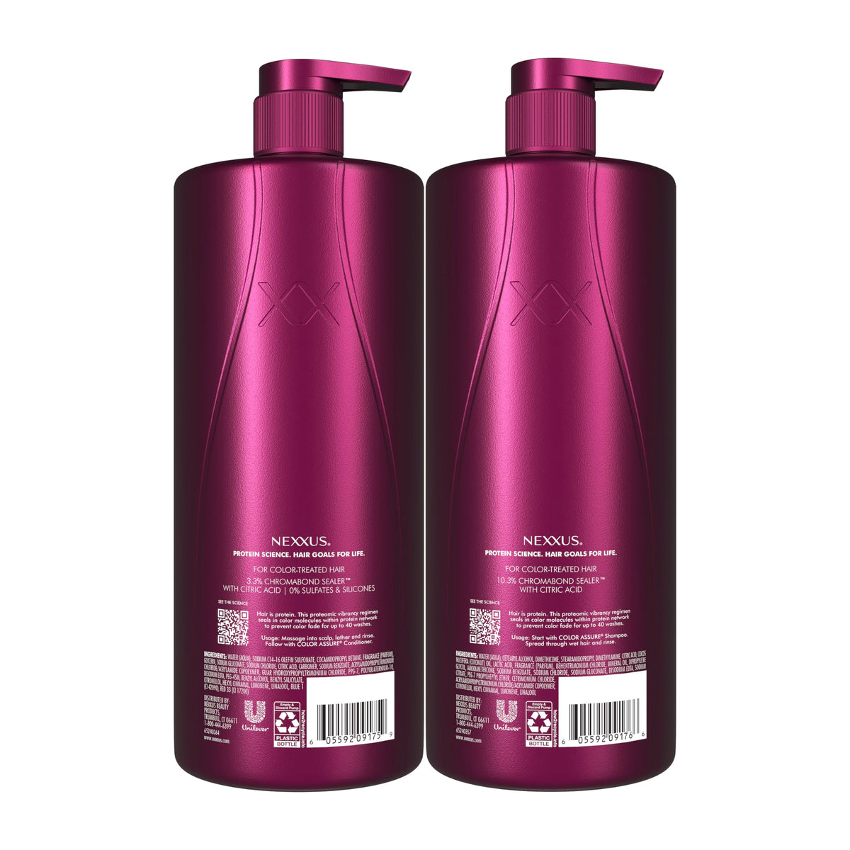 Dark Slate Gray Nexxus Color Assure Vibrancy Shampoo & Conditioner Set 33.8 oz 2 ct