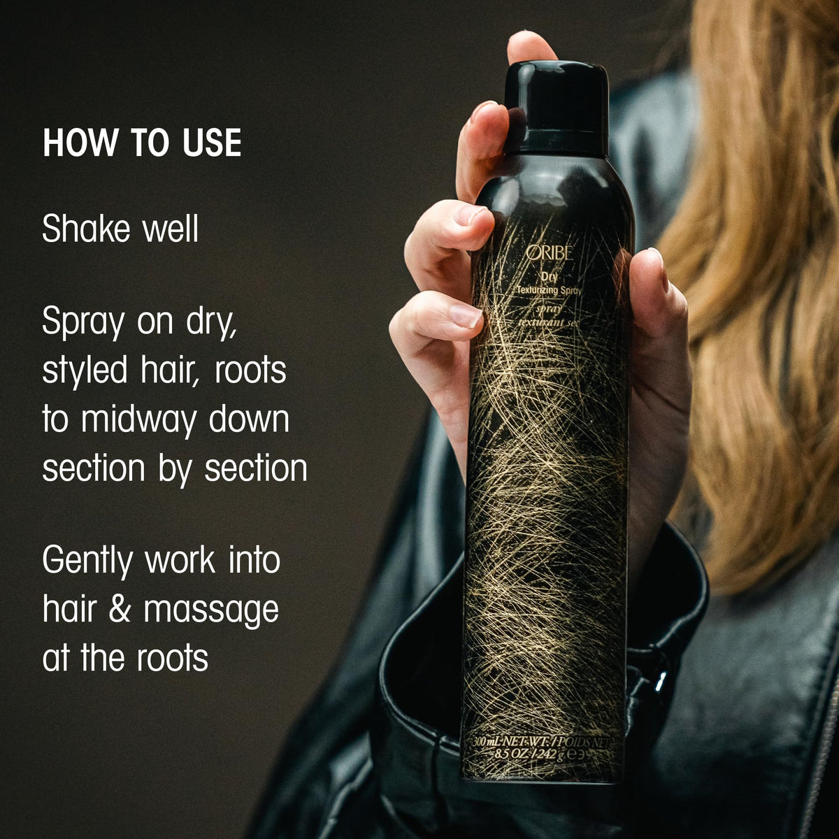Black Oribe Obsessed Set - Gold Lust Shampoo, Conditioner & Dry Texturizing Spray