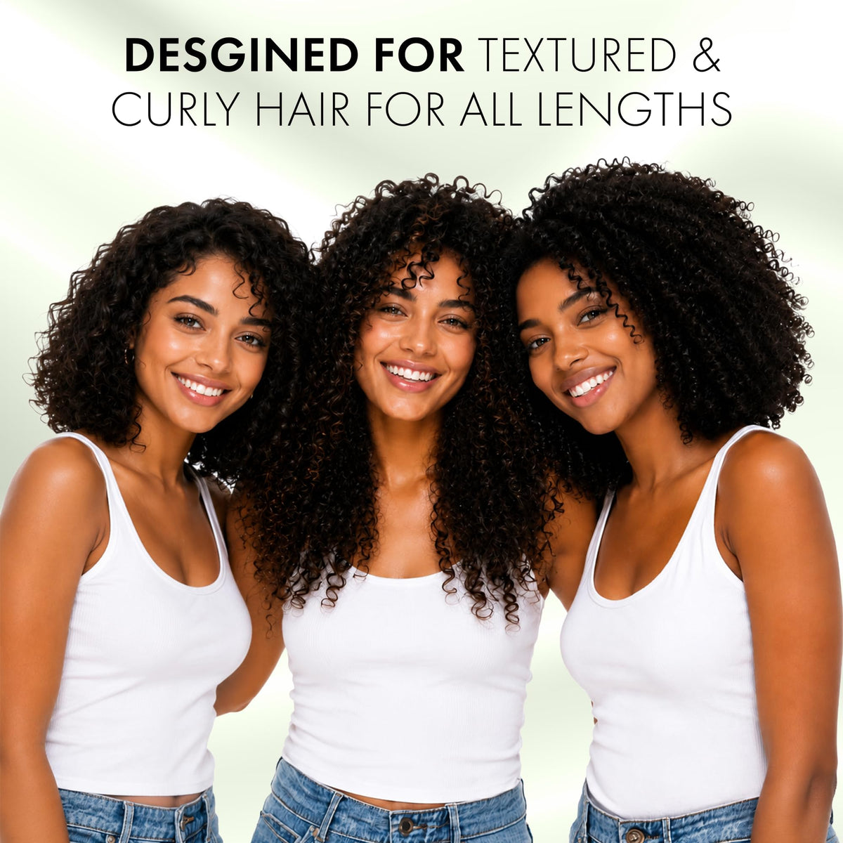 White Smoke Stylecraft Sage 2-in-1 Diffuser Hair Dryer for Curly Hair & Defined Styling