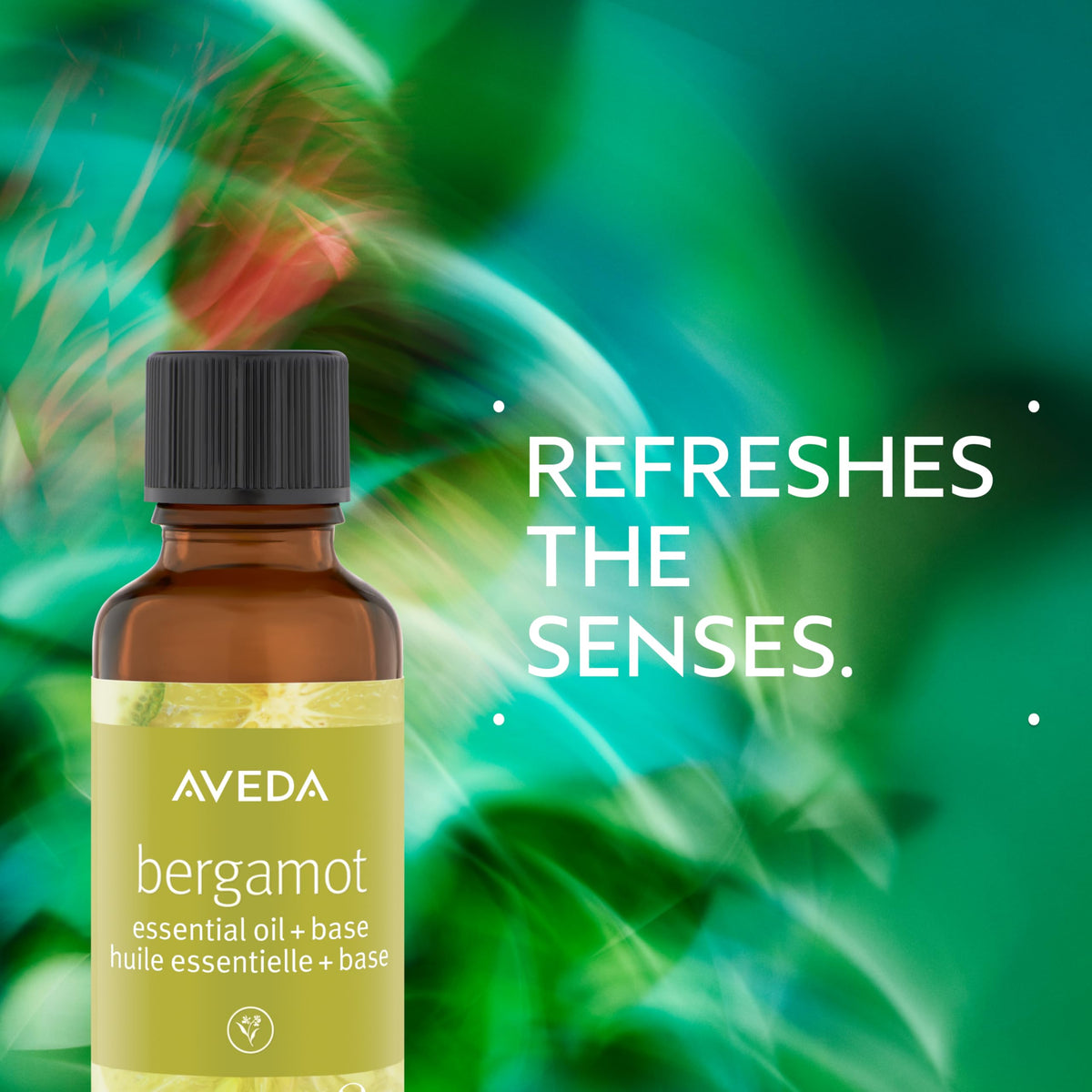 Sea Green Aveda Bergamot Essential Oil + Base | Refreshing Citrus Aroma | For Body & Bath, 1 Fl Oz