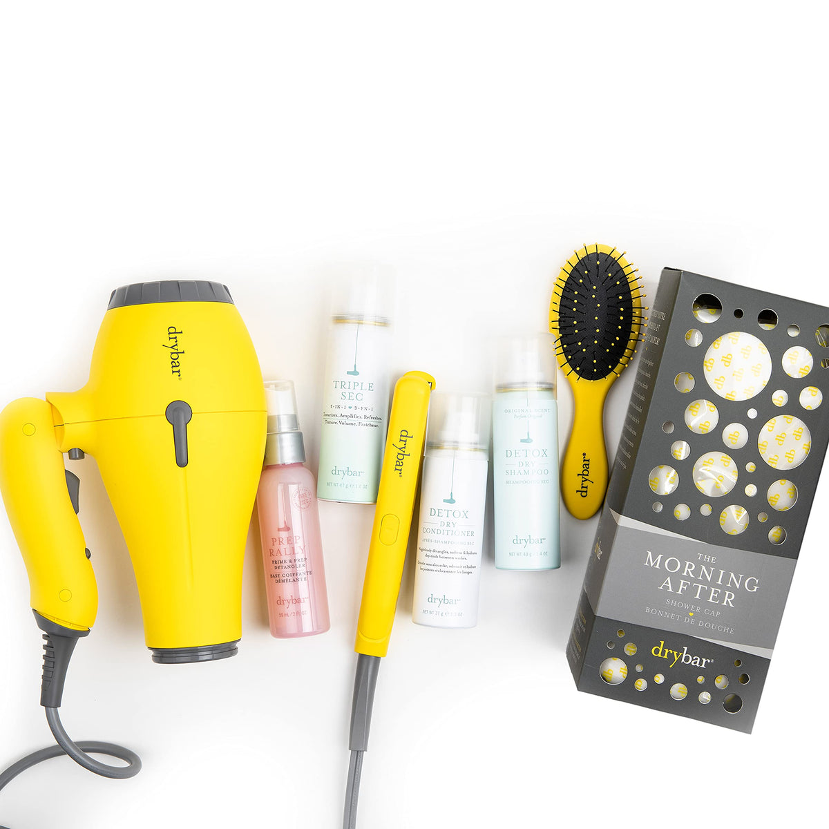 White Smoke Drybar The Morning After Extra Large Shower Cap