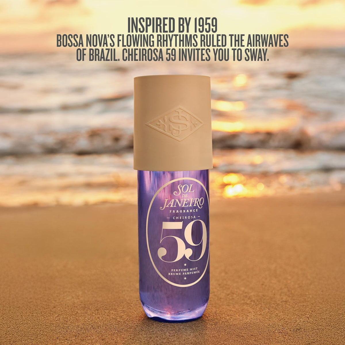 Chocolate SOL DE JANEIRO Cheirosa 59 Hair & Body Fragrance Mist Refill 240mL/8 fl oz