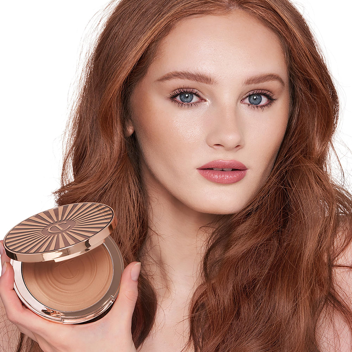 White Smoke Charlotte Tilbury Beautiful Skin Face & Body Cream Bronzer Makeup