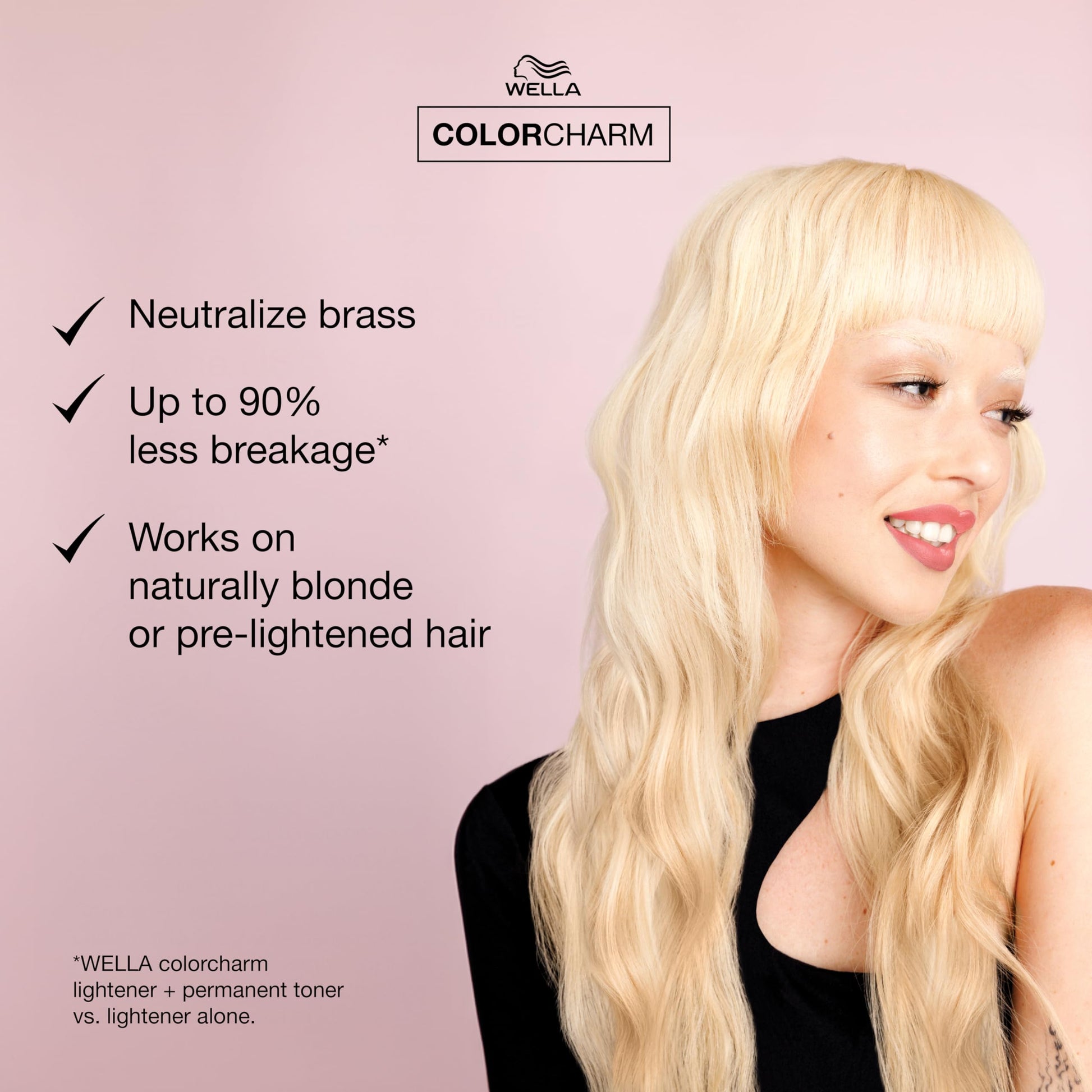Thistle COLORCHARM Permanent Liquid Toners | Neutralize Brass | Free of Parabens | Vegan | T10 Pale Blonde | 1.4 Fl Oz