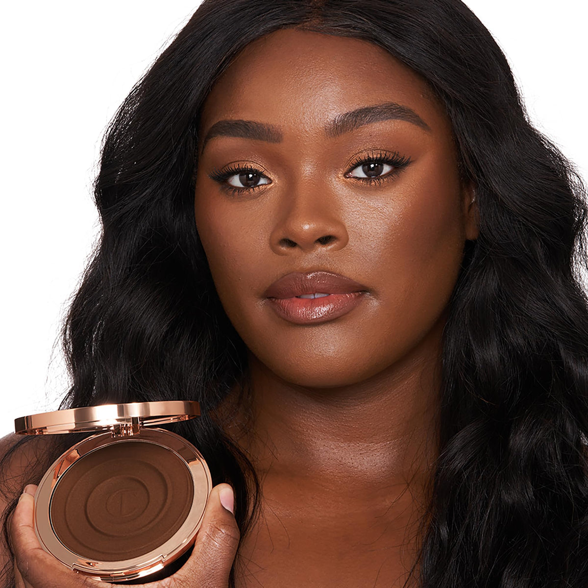 White Smoke Charlotte Tilbury Beautiful Skin Face & Body Cream Bronzer Makeup
