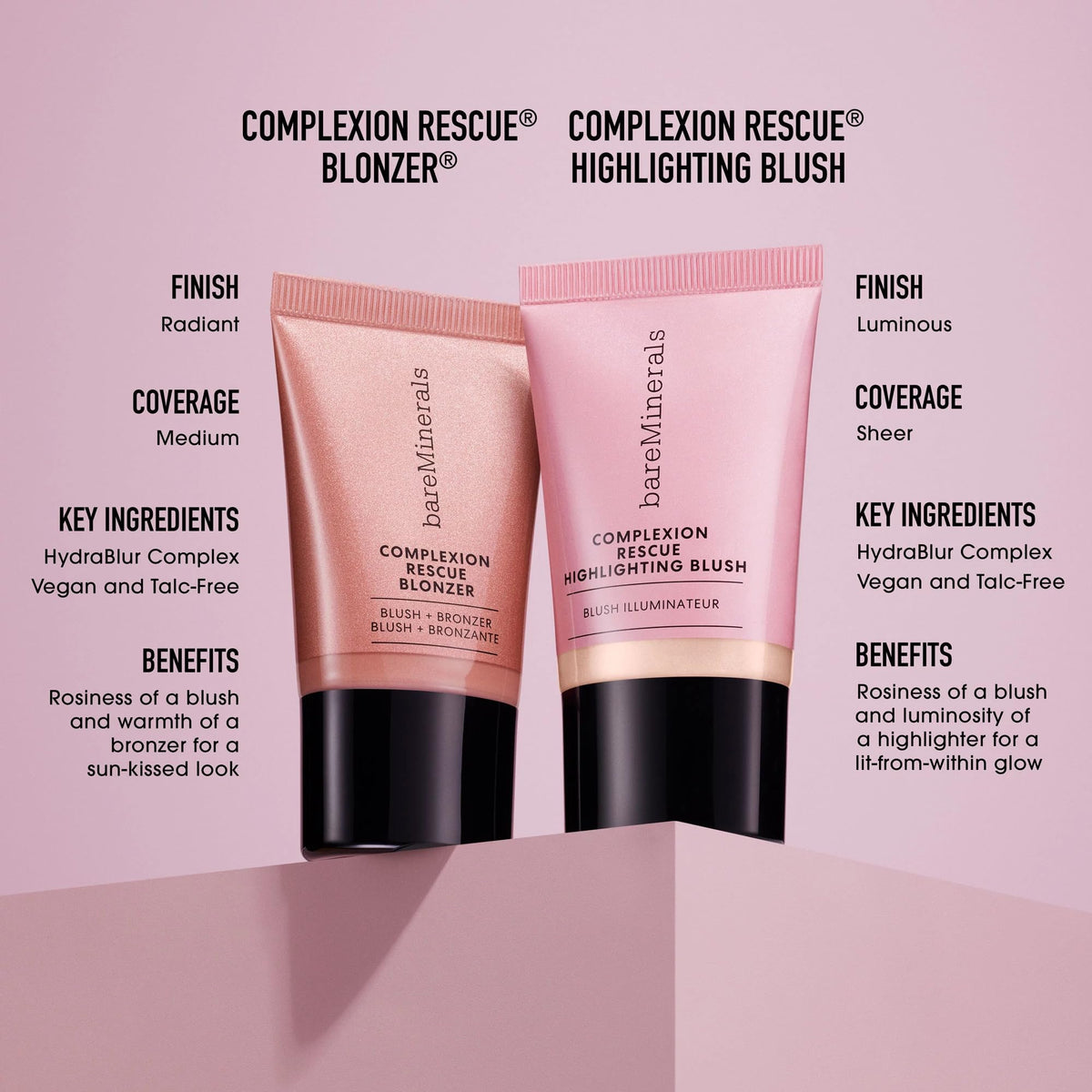 Thistle bareMinerals Complexion Rescue Highlighting Blush, 0.5 oz