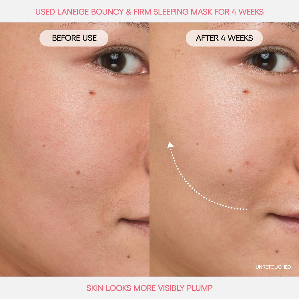 Rosy Brown LANEIGE Bouncy & Firm Sleeping Mask | Korean Overnight Face Mask