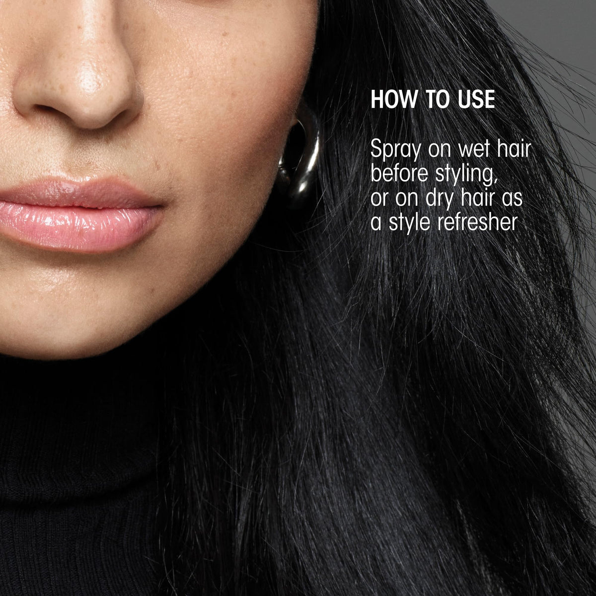 Black Oribe Foundation Mist - Detangles, Softens & Adds Shine For Styling - 6.8oz