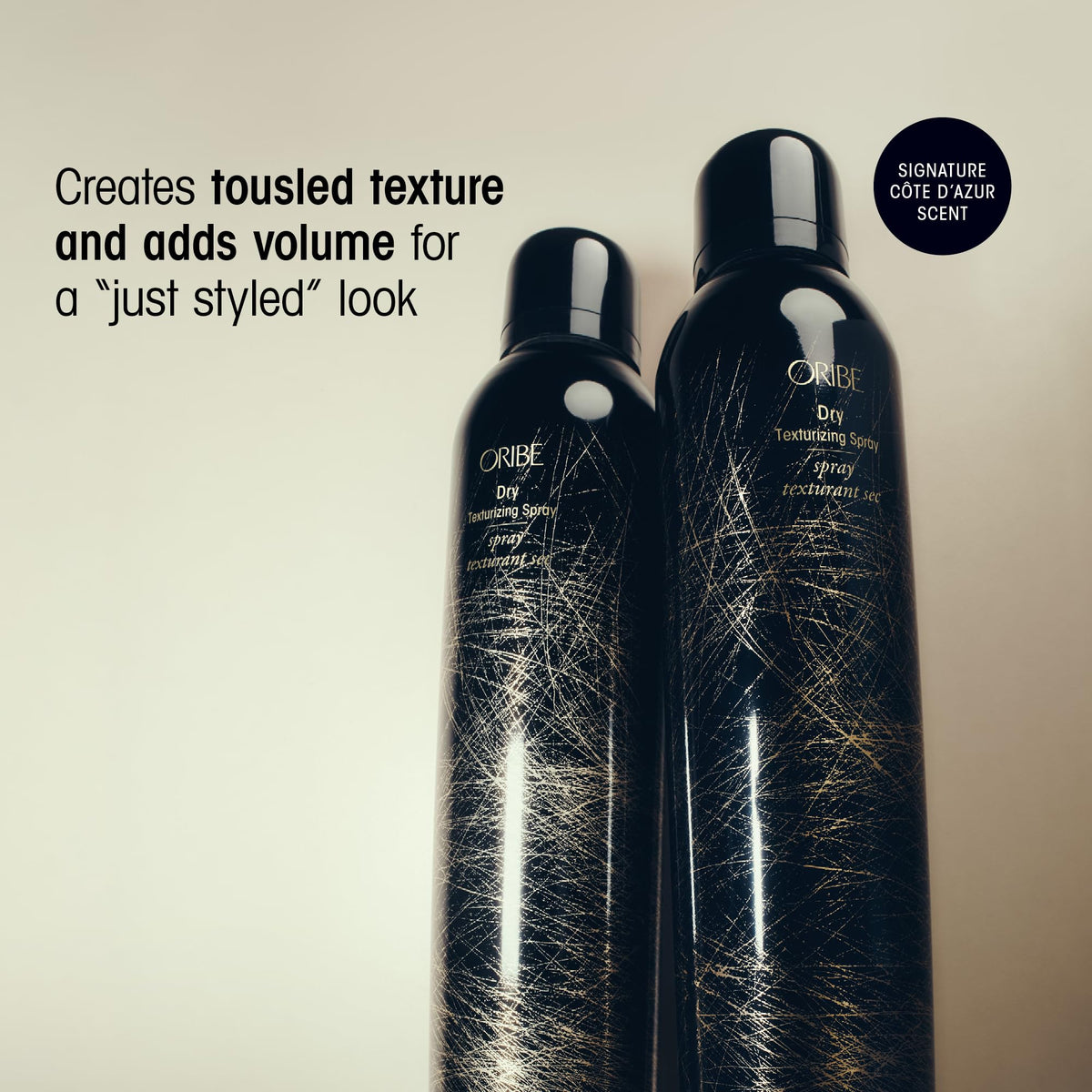 Antique White Oribe Dry Texturizing Spray - Adds Volume & Texture - Absorbs Oil - 2.1oz