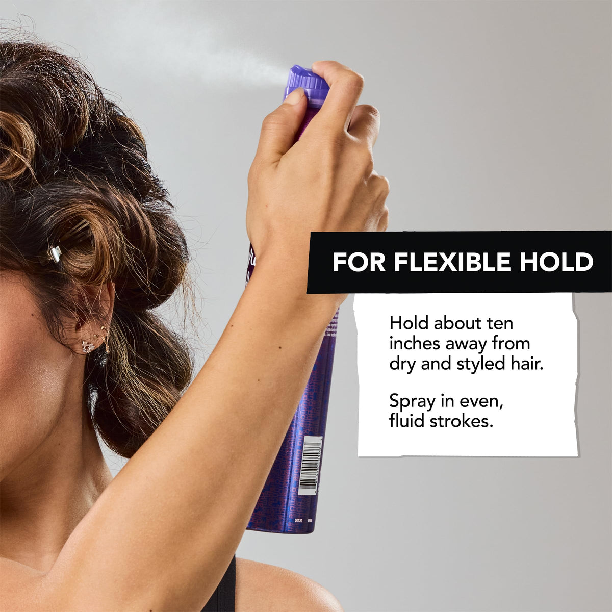 Gray Bumble and bumble. Spray de Mode Flexible Hold Hair Spray | Flexible, Brushable Hold + Workability | Curly, Wavy, Straight