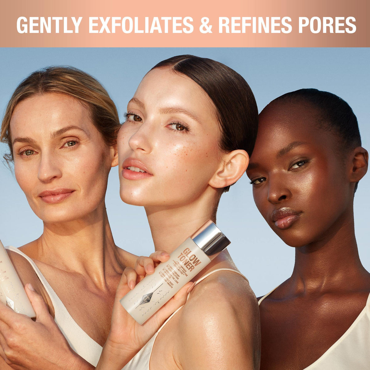 Saddle Brown Charlotte Tilbury Glow Face Toner - Exfoliating Toner for Oily Skin