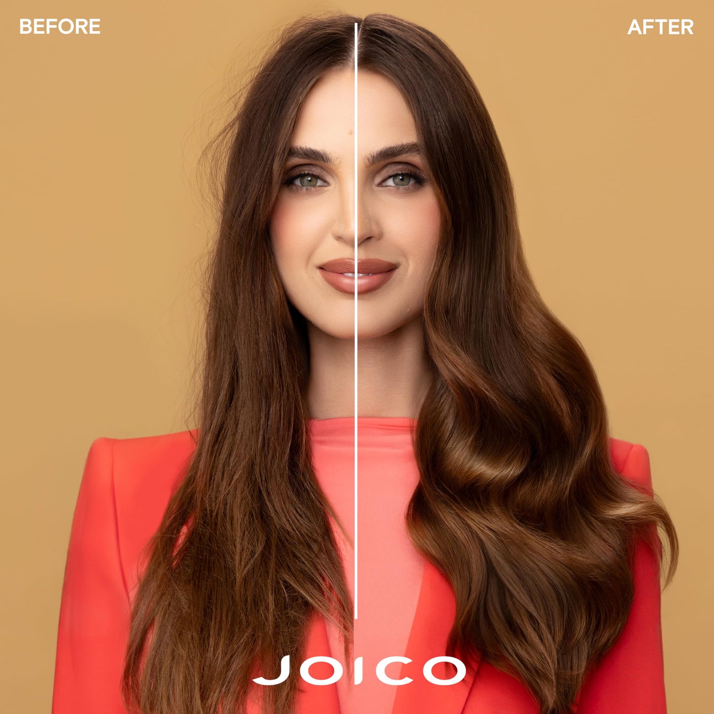 Sandy Brown Joico Power Whip Whipped Foam | For Most Hair Types | Add Volume & Body | Thermal Heat, Humidity, & Pollution Protection | Boost Shine | Control Frizz & Flyaways | Silicone & Paraben Free | 10.2 Fl Oz