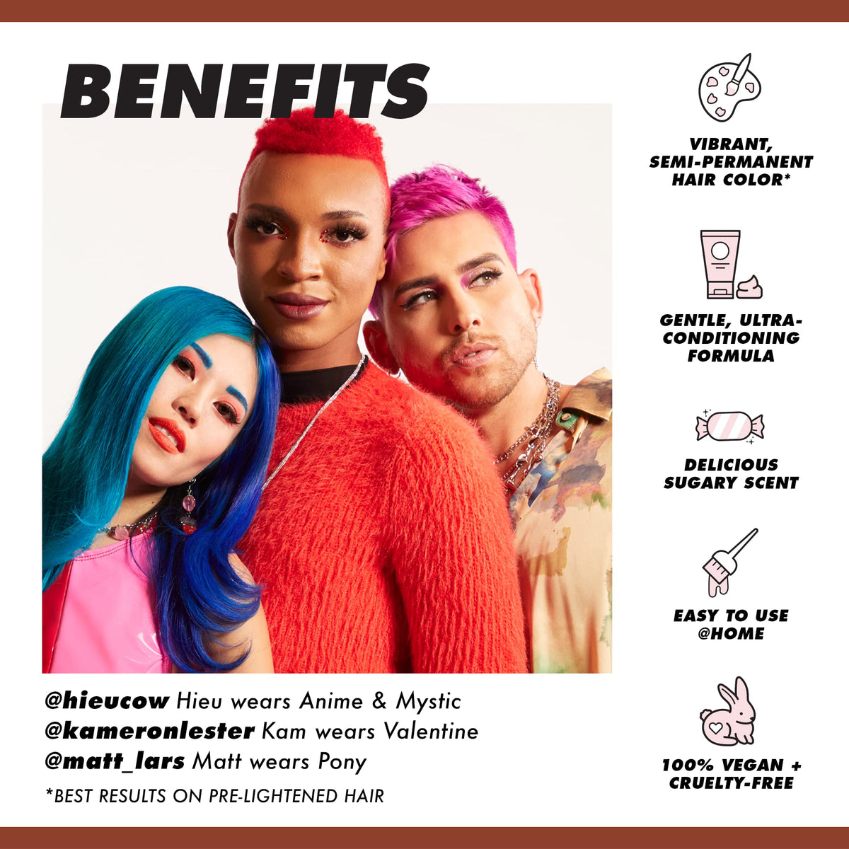 White Smoke Lime Crime Unicorn Full Coverage Hair Dye, Butterscotch