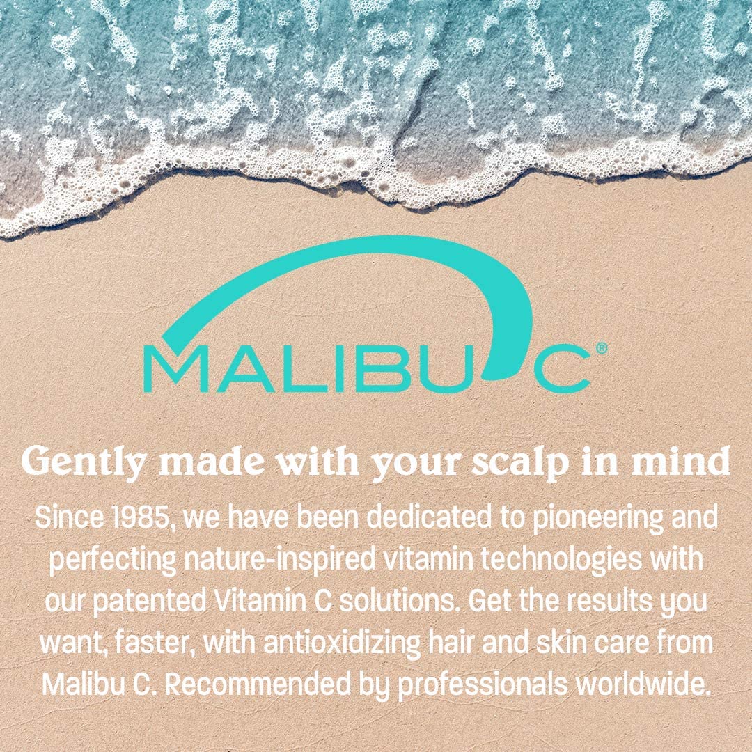 Tan Malibu C Mini Malibu Rehab Wefts & Extensions - Contains 2 Remedy Packets - Removes Build Up and Prevents Breakage - Hydrating Care for Strong, Healthy Strands