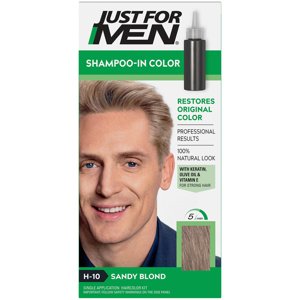 Lavender Just For Men Hair Color H-10 Sandy Blond 1 Ea (Pack Of 7)