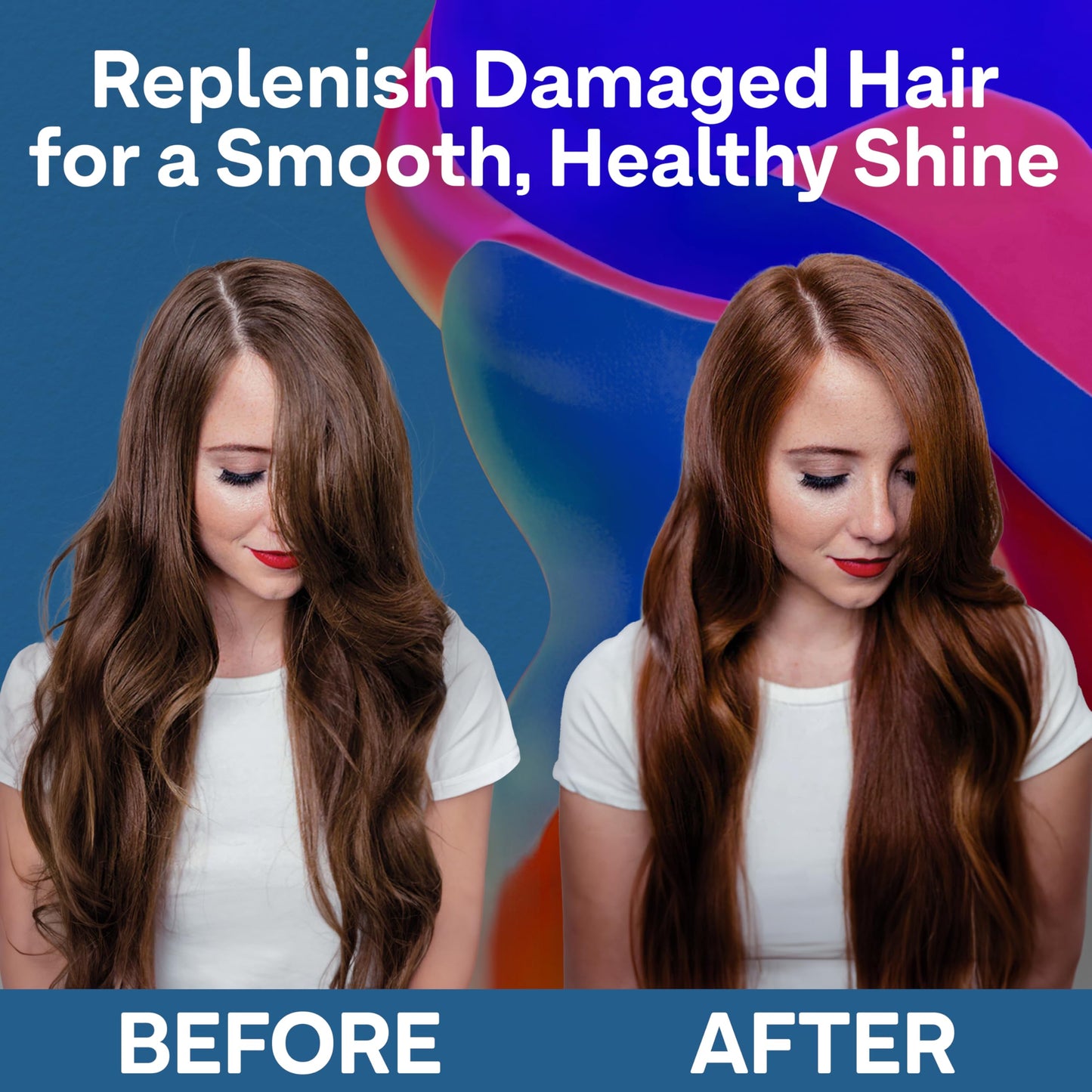 Dark Slate Blue Colorproof Instant Reboot Treatment Masque 2 Fl. Oz. (2 Pack) Hair Mask, Lightweight, 2-Step Hair Mask for Damaged Hair with Color Protection, Coconut & Lemongrass Scent