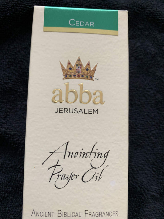 Gray ABBA Anointing Oil-Covenant Oil-1/2 Oz
