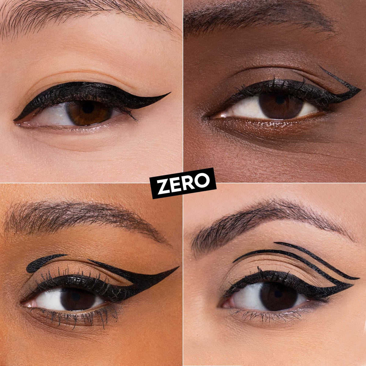 Tan Urban Decay 24/7 Inks Liquid Matte Black Eyeliner Pen (Zero)