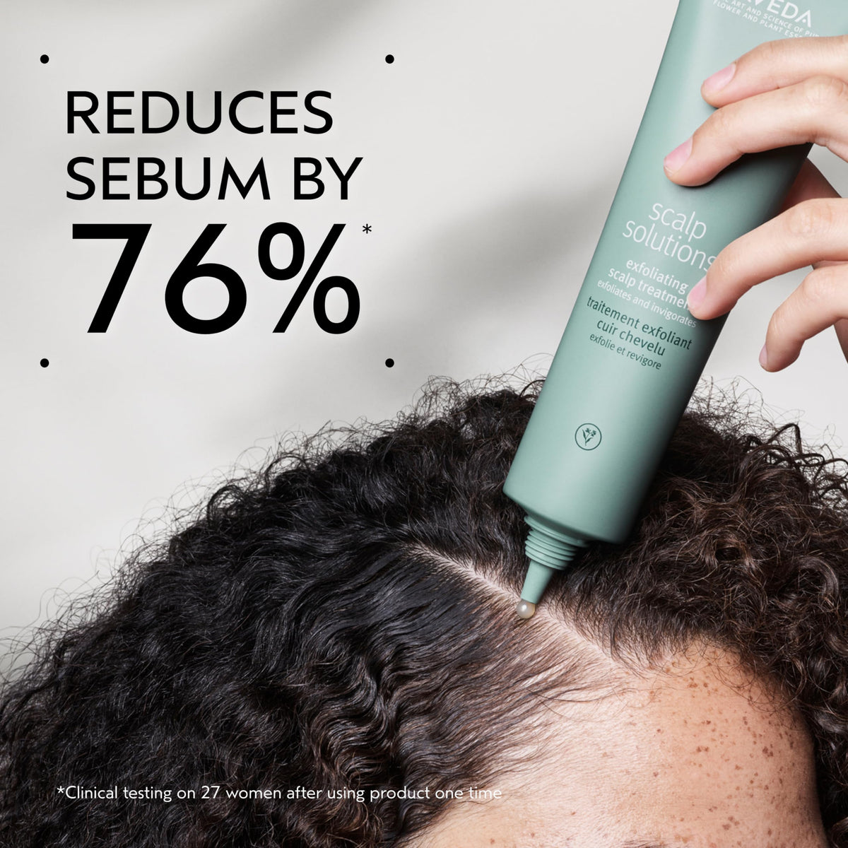 Lavender AVEDA Scalp Solutions Exfoliating Scalp Treatment | Removes Sebum, Build-Up & Pollution for All Scalp Types | Wintergreen-Derived Salicylic Acid | Cooling Sensation | 96% Naturally Derived*, 5 Fl Oz