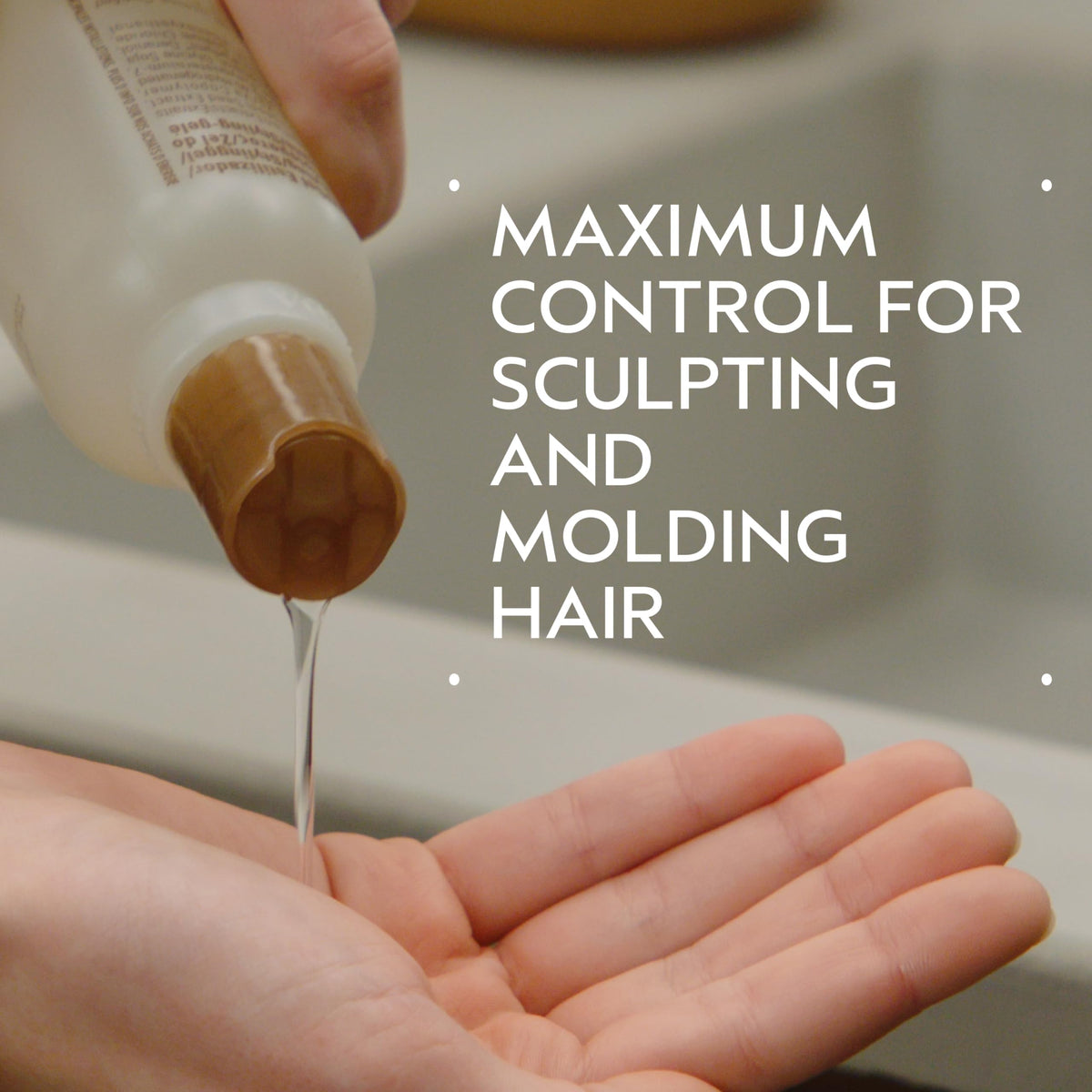 Slate Gray AVEDA Flax Seed Aloe Strong Hold Sculpturing Gel | Adds Hold and Shine | For Molding and Sculptural Hair Styles | For Medium to Thick Hair | 8.5 Fl Oz