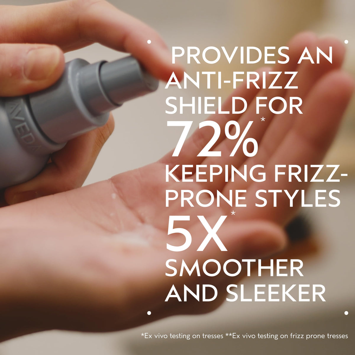 Rosy Brown AVEDA Smooth Infusion Perfect Blow Dry | Blowout Spray for Sleek, Straight Hair | 72 Hours of Anti-Frizz Protection | Silicone Free | 95% Naturally Derived*, 6.7 Fl Oz
