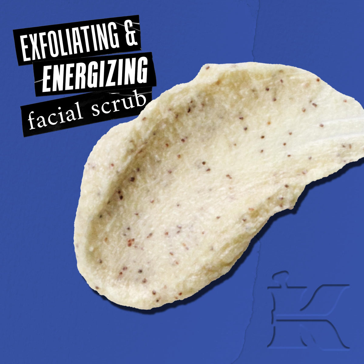 Dark Slate Blue Kiehl's - Facial Fuel Face Men's Energizing Scrub, Exfoliates and Smooths Skin