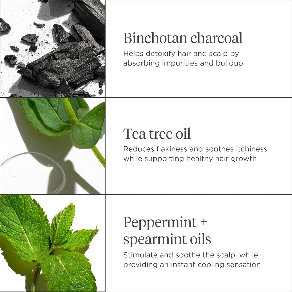 White Smoke Briogeo Scalp Revival Charcoal + Tea Tree Scalp Treatment | Leave-In Serum