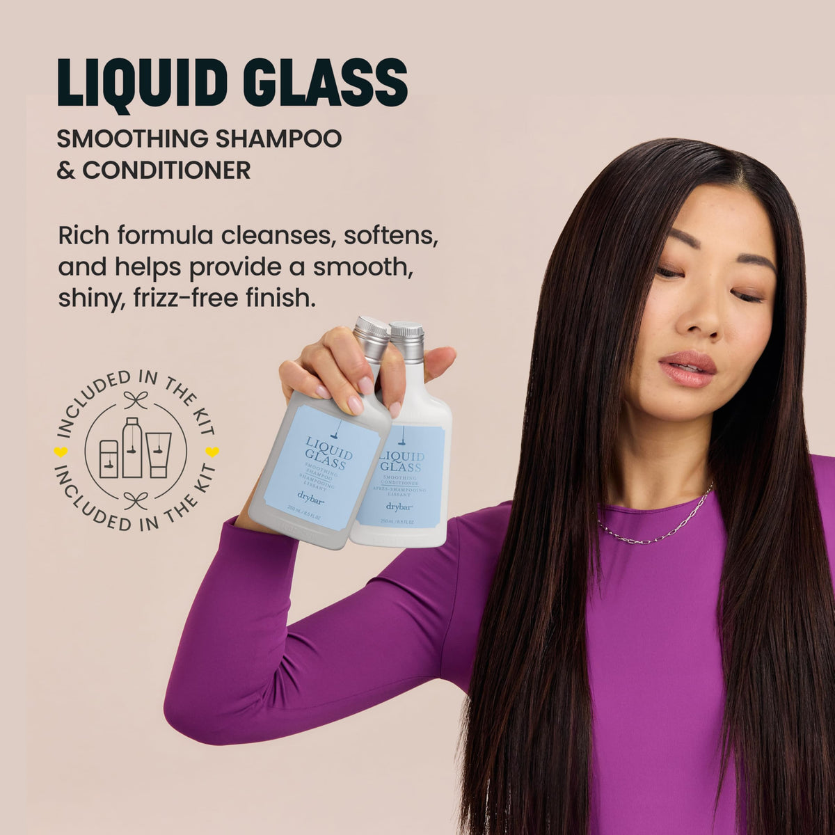 Light Gray Drybar House of Blowouts Starter Kit for Your Best Blowout