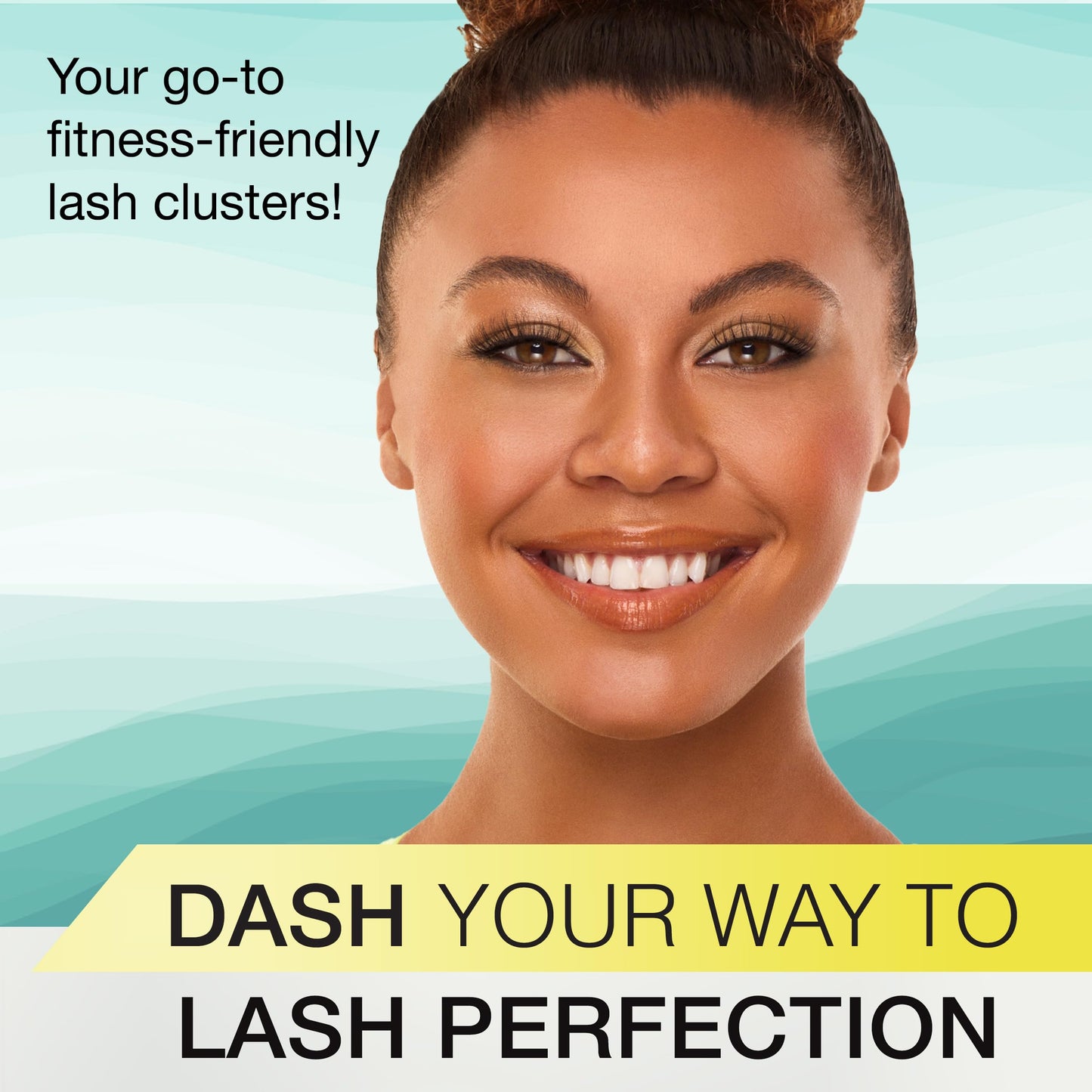 Alice Blue Ardell Active Lash Clusters, Dash - Waterproof, DIY Eyelash Extensions, Multi-Length Individual Lashes, Reusable False Eyelashes, 1 Pack