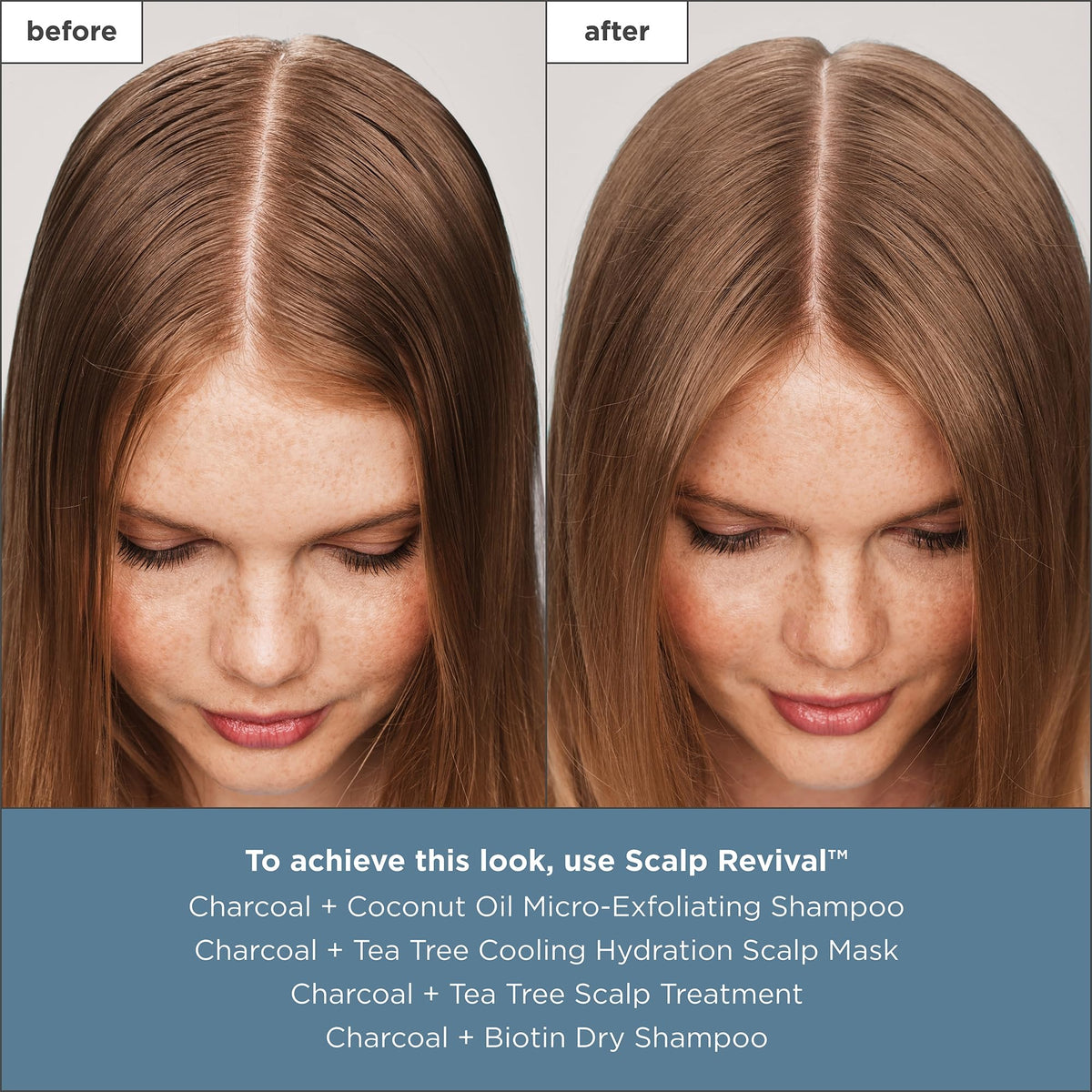 Slate Gray Briogeo Scalp Revival Charcoal + Tea Tree Scalp Treatment | Leave-In Serum