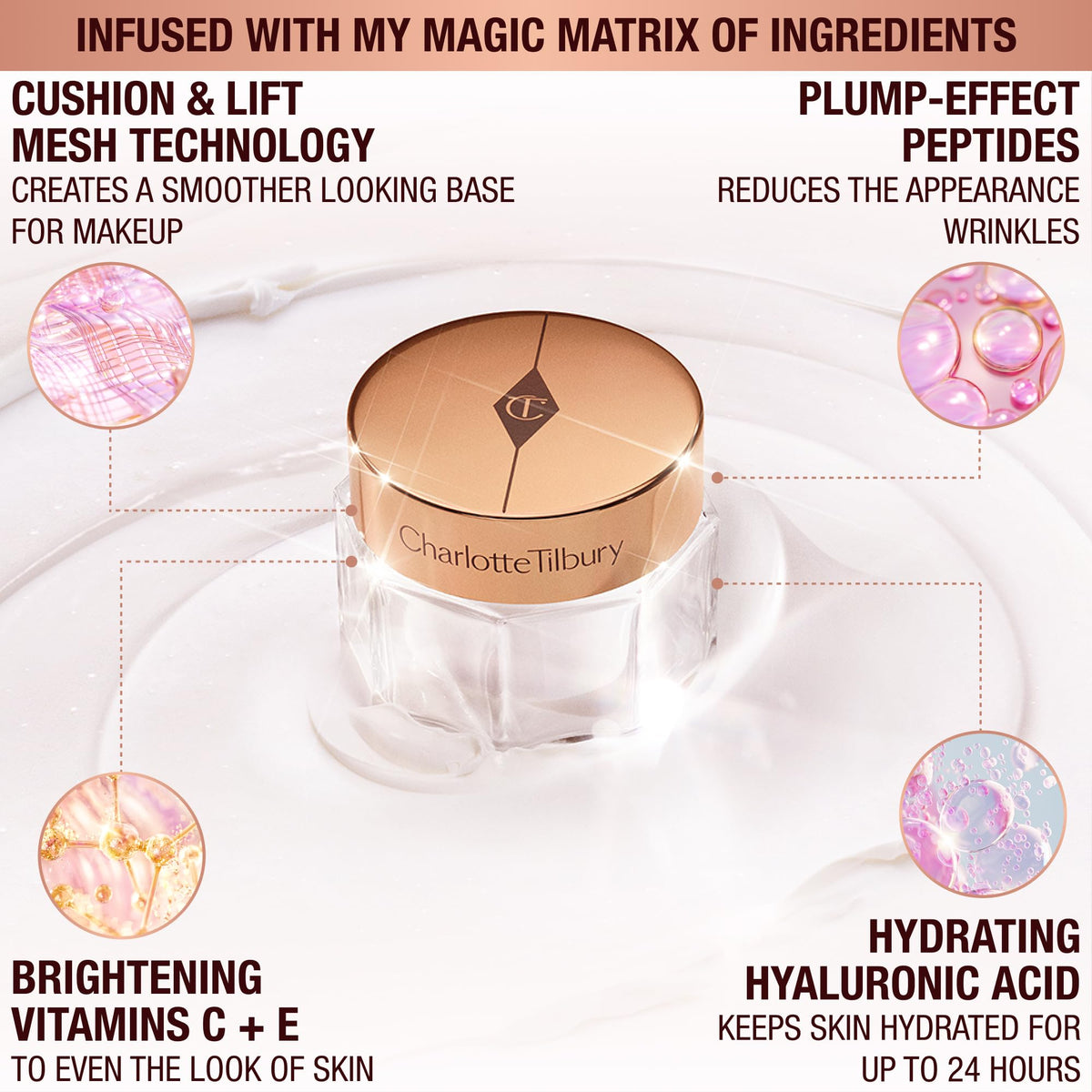 White Smoke Charlotte Tilbury Immediate Skin Revival Mini Skin Care Set - Travel Size